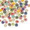 200 Pieces 14mm Flower Shape Claw Cup Sew on Rhinestone Button, Crystal Glass Buttons for Jewelry Making, Clothes, Furniture, Earring, Garment Apparel and DIY Accessories Decoration
